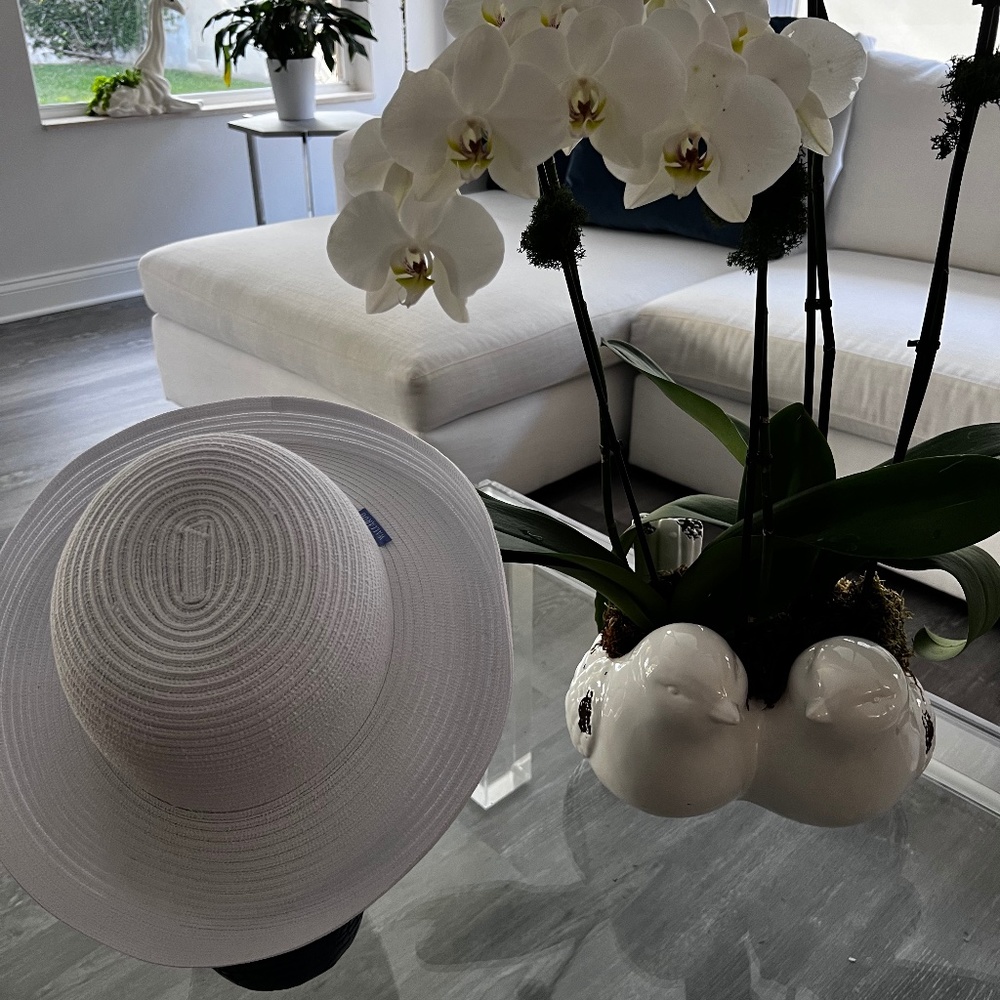 Wallaroo Sydney Wide Brim White UPF Sun Hat
